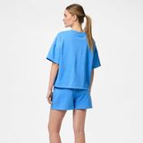 Sweater - Effen - Sweatstof - Ronde Hals - Halve Mouw - Wijde Pasvorm