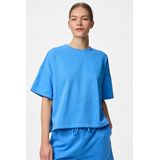 Sweater - Effen - Sweatstof - Ronde Hals - Halve Mouw - Wijde Pasvorm