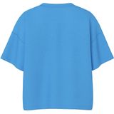 Sweater - Effen - Sweatstof - Ronde Hals - Halve Mouw - Wijde Pasvorm