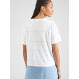 Sportshirts - T-shirt - Wit - Broderie Anglaise - Regular Fit