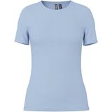 PIECES Pcruka Ss Top Noos T-shirt Dames - Hemelsblauw