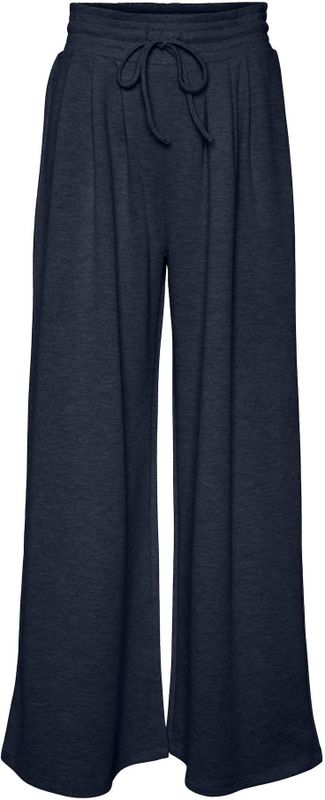 Vero Moda - Vmjanet Hw Wide Pant - Navy Blazer - Dames