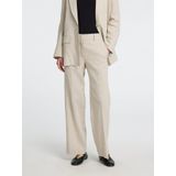 SELECTED - Pantalon 'TANIA-RITA' - Beige - Regular Fit - Lang/maxi