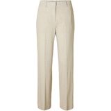 SELECTED - Pantalon 'TANIA-RITA' - Beige - Regular Fit - Lang/maxi