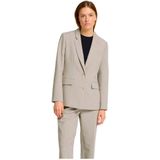 SELECTED FEMME - Slfrita Ls Classic Blazer - Fossil van IJsland - Dames