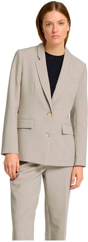 SELECTED FEMME - Slfrita Ls Classic Blazer - Fossil van IJsland - Dames