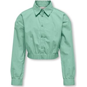 KIDS ONLY - Blouse - Zachtgroen - 100% Katoen - Lange Mouwen