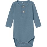 Name It - Kab Button Romper - Spring Lake - Biologisch Katoen