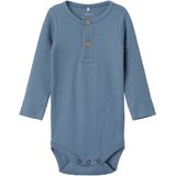 Name It - Kab Button Romper - Spring Lake - Biologisch Katoen