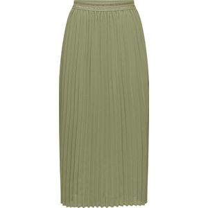 ONLY - Lange Rok - Groen - Polyester