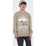 ONLY & SONS JUNIOR - Sweatshirt - Blauw - Katoen - O-hals