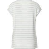 Bright White - T-shirt - Lurex Details - Korte Mouwen