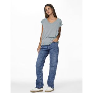 Pieces - Pcbillo Tee Lurex Stripes Jrs Noos Bc - Dames - t-Shirts