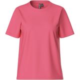 PIECES - Pcria Ss Solid Tee - T-shirt - Roze - Katoen