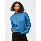 PIECES - PCCHILLI - Sweatshirt - Azuur - Capuchon met Trekkoord
