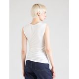 PIECES - PCMADISON - Top - Wit - Gerecycled Materiaal