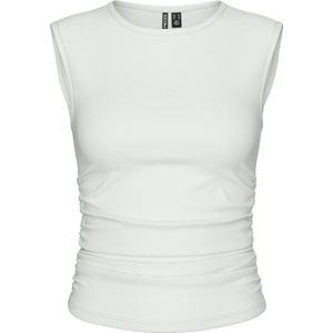 PIECES - PCMADISON - Top - Wit - Gerecycled Materiaal