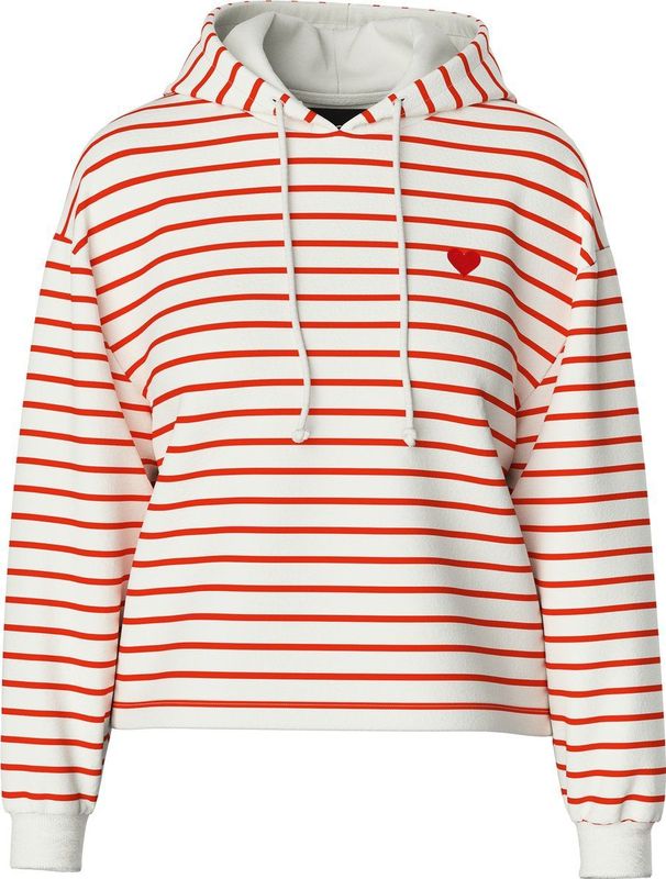 pieces Kapuzensweatshirt »PCCHILLI LS HOODIE STRIPES EMB NOOS BC«