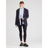 High-Waist Legging - Zwart - Zacht Rekbaar Jersey - Biologisch Katoen - Per 2 Verpakt