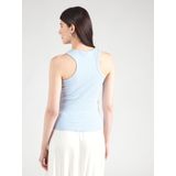 PIECES - PCRUKA - Top - Lichtblauw - Jersey, Aansluitende Pasvorm, Racerback