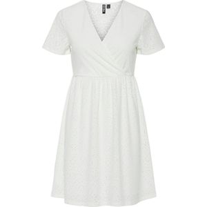 Pieces - Abby Brod Ang - Korte Jurk - Korte Mouwen