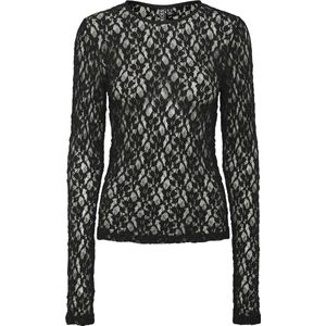 Pieces Pchazel Ls Lace Top Jrs Noos Dames Blouses