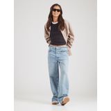 Pieces - Pcmay - Top - Zwart - 95% Biologisch Katoen, 5% Elastan