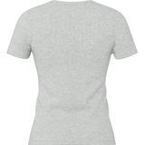 PCMAY - T-shirt - Mélange - Jersey - Ronde Hals - Kwartmouw