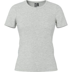 PCMAY - T-shirt - Mélange - Jersey - Ronde Hals - Kwartmouw