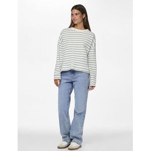 Pieces - Pcchilli Ls Sweat Stripes Noos Bc - Dames - Sweaters