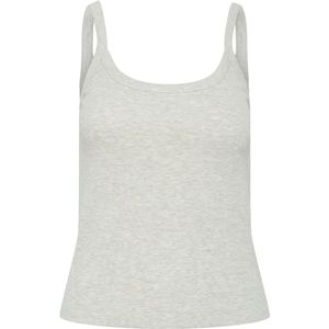 Pieces - Pcmay Noos Bc Top - Grijs Licht - Katoen