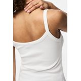 Pieces - Pcmay Strap Top - Top - Bright White - Katoenmix