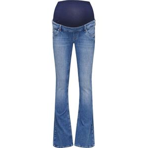 Flared Fit Jeans - Blauw - Katoen - Maternity
