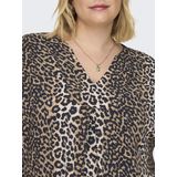 ONLY CARMAKOMA - Tuniek - Zwart - Viscose - Regular Fit