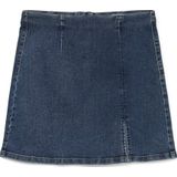 Vmnelly - High Waist - Denim Rok - Stonewash