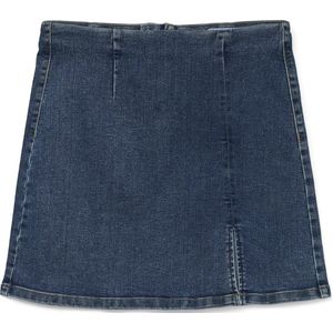 Vmnelly - High Waist - Denim Rok - Stonewash