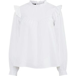 Pieces - Vela - Overhemd - Geweven - Lange Mouwen - Regular Fit - 100% Katoen