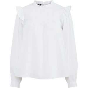 Pieces - Vela - Overhemd - Geweven - Lange Mouwen - Regular Fit - 100% Katoen