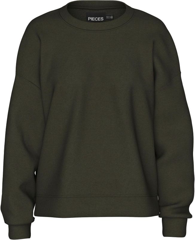 Pieces Pcchilli Ls Loose Sweat Noos Bc, roze., XS