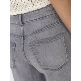 Jeans - Effen - Denim - Light Washed - Regular Fit - Mid Waist