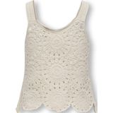 ONLY kids meisjes top YVONNE Egret Regular Fit