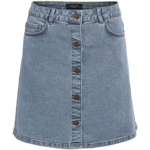 Noisy may - NMRONNIE - Jeans Rok - Light Blue Denim - Korte Maten