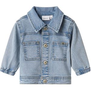 Denim - Spijkerjas - Cardigan - Lange Mouwen - Borstzakken