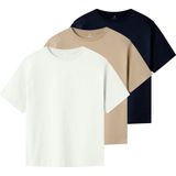 Name It - Vobbo - T-shirt - Blauw - 3 Eenheden - 100% Katoen