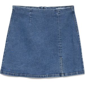 Denim - Rok - Stonewash - High Waist - Kort