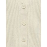 KIDS ONLY - KOGMANDY LS SHORT BOXY CARDIGAN - Birch - Vest
