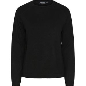 PIECES - PCBREE - Trui - Zwart - Gerecycled Materiaal