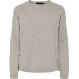 PIECES - PCBREE - Trui - Beige Gemêleerd