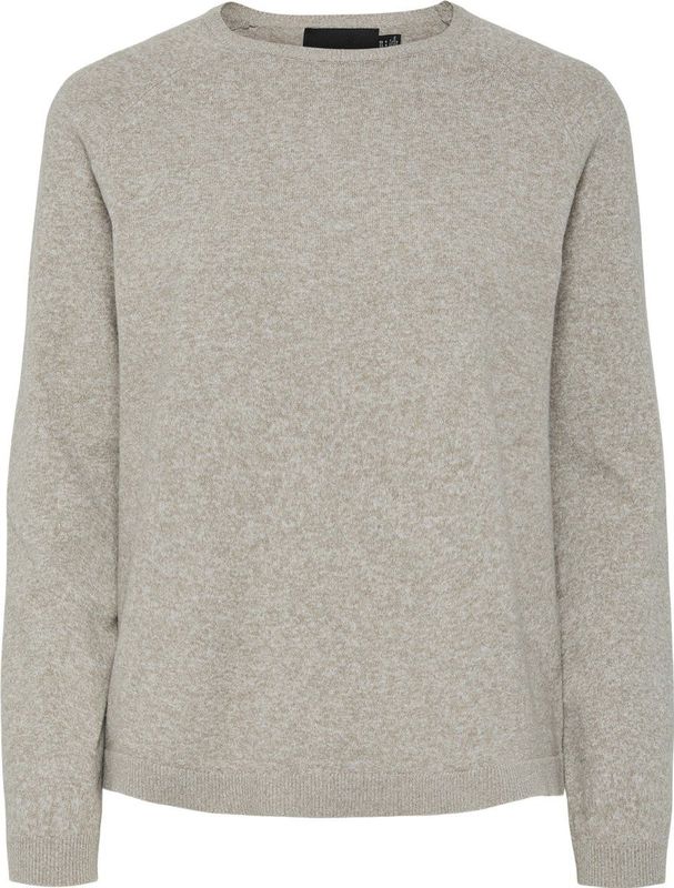 PIECES - PCBREE - Trui - Beige Gemêleerd