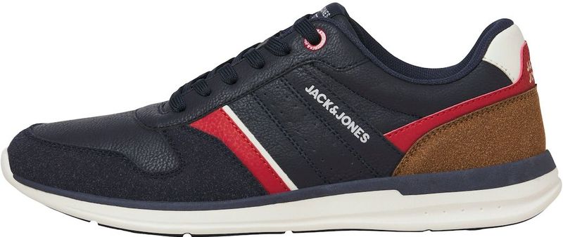 Sneakers - JFWBARON - Imitatieleer - Effen - Vetering met 6 Gaten